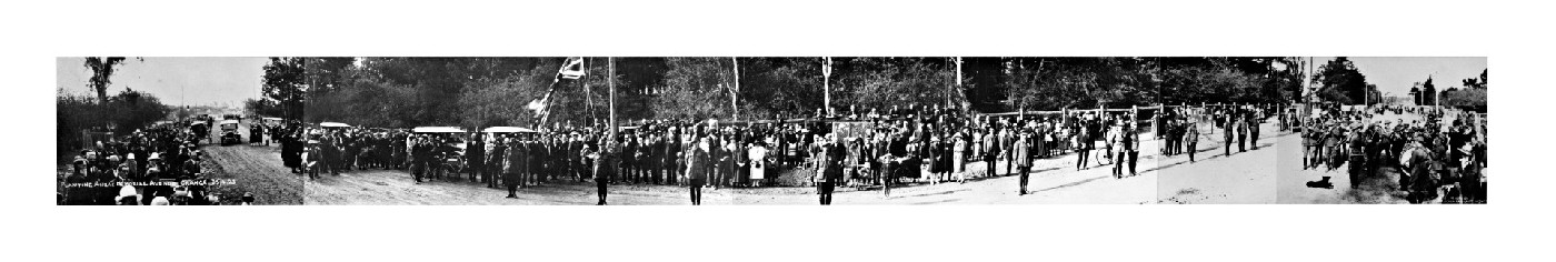Opening of Anzac Memorial 1923