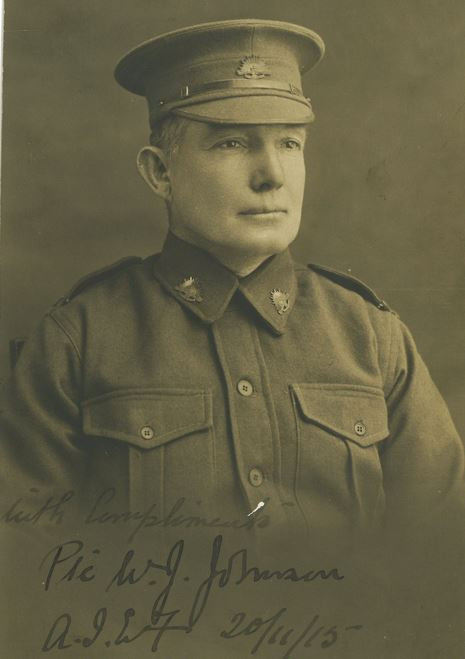 William James Johnson. Image courtesy Catherine Mackenzie.