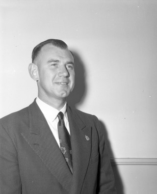 Sir Charles Cutler.  Image courtesy Central Western Daily Negative Collection, Orange & District Historical Society.