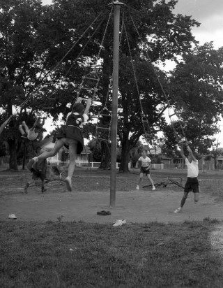 Children in Newman Park