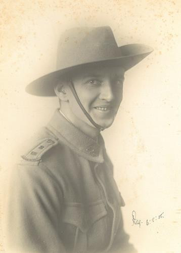 Reginald Arthur Smith 6 August 1915

Image courtesy Ruth Velvin Gilchrist.