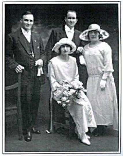 Peter Christopher Byrnes and Josephine Begley on their wedding day

Image courtesy ancestry.com