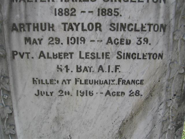 Albert Leslie Singleton