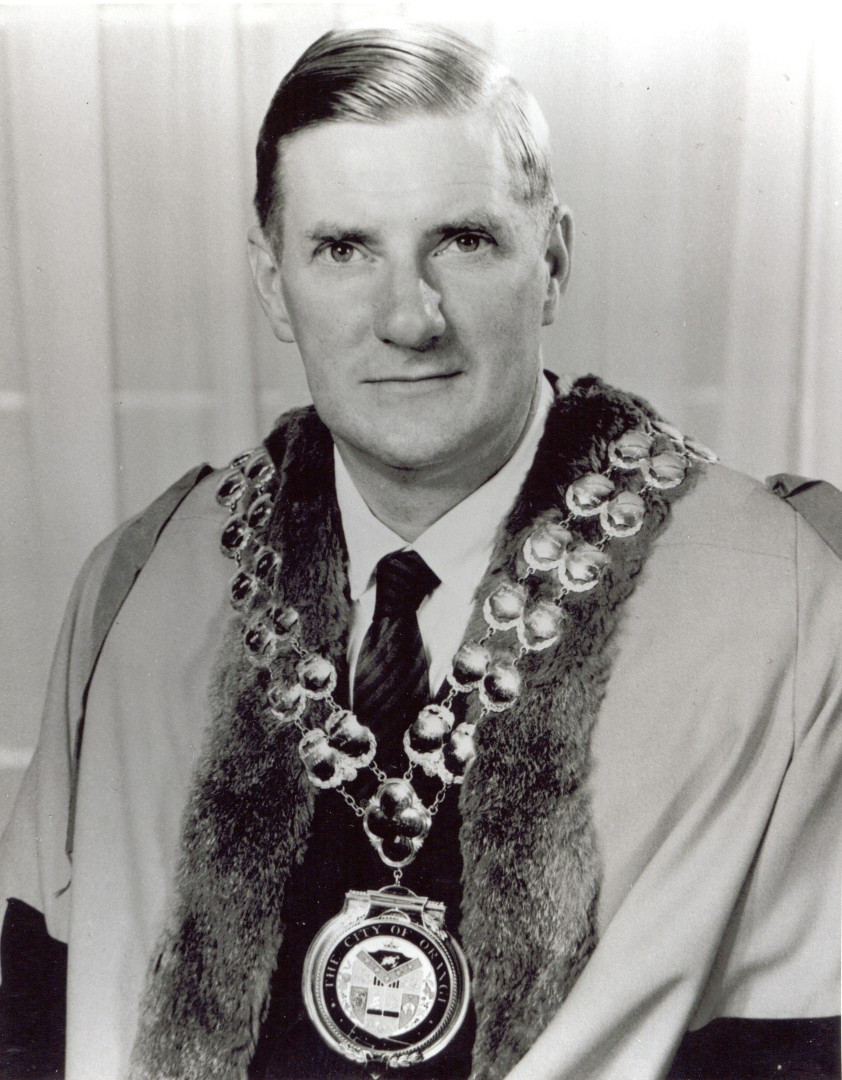 Clive Arthur Hamer, mayor of Orange 1962. Image courtesy Orange City Library.