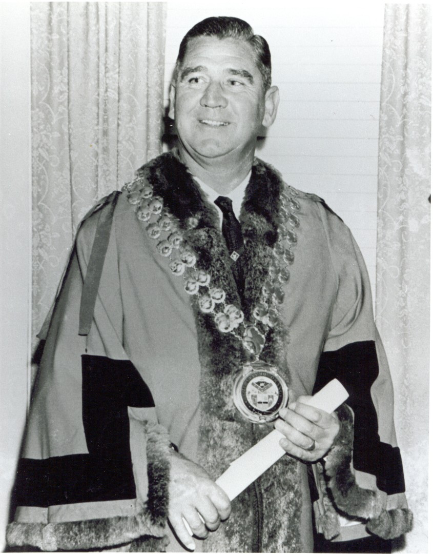 Gordon Graham Machin, mayor of Orange  1961. Image courtesy Orange City Library.