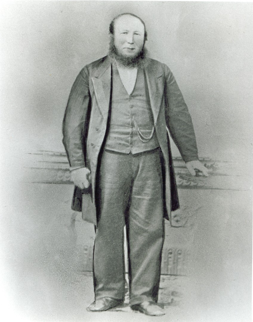 Benjamin Nelson, mayor of Orange 1872. Image courtesy Orange City Library.
