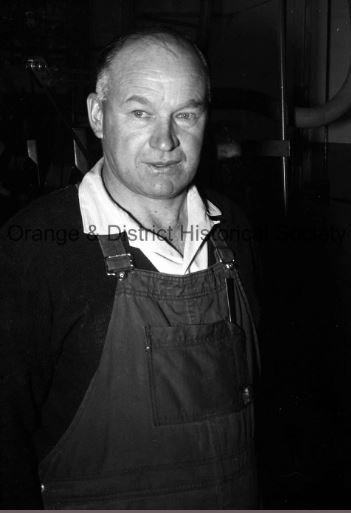 Bill Denman. Image courtesy Central Western Daily Negative Collection Orange & District Historical Society.